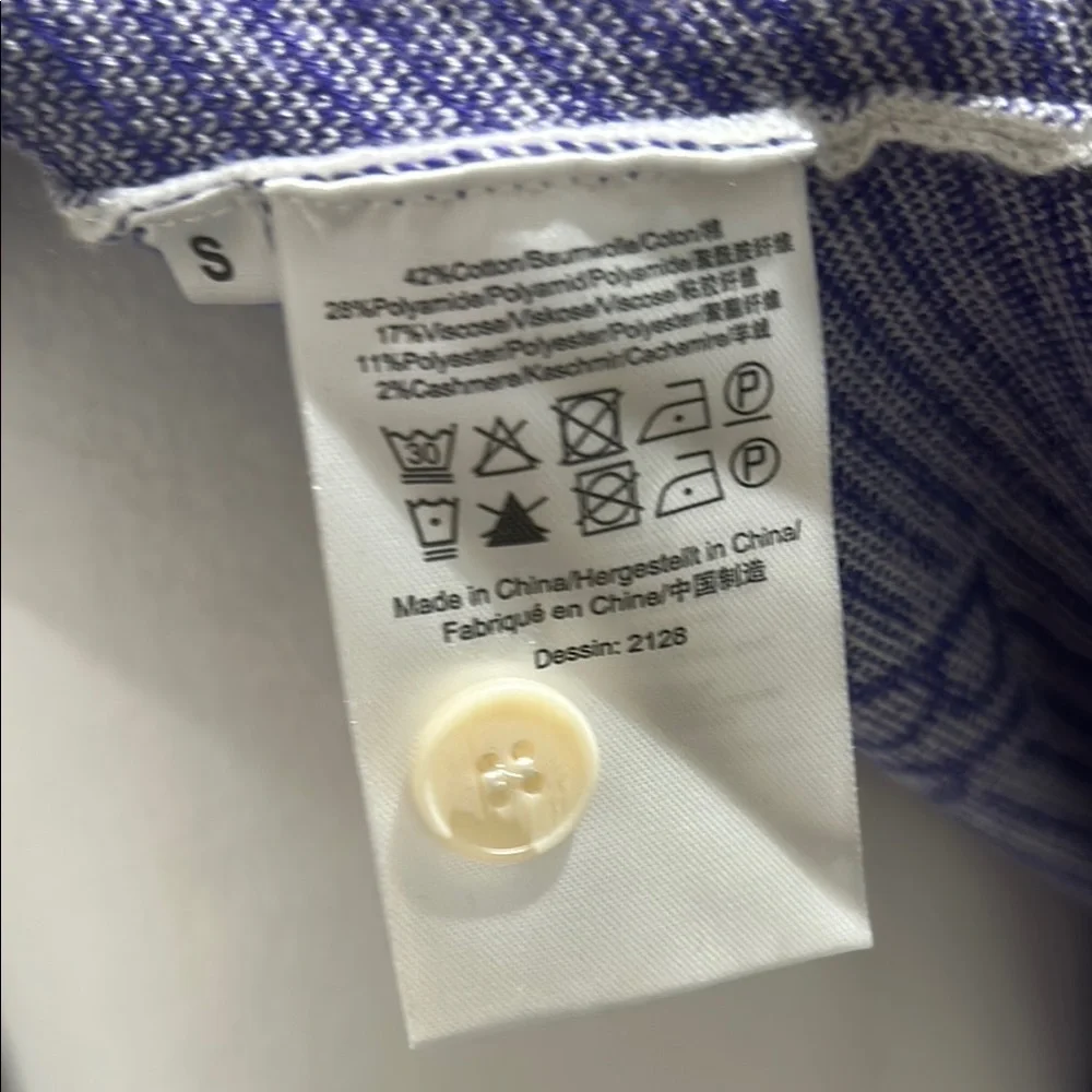 Baum und Pferdgarten CIPO Purple Striped Shirt women’s S - Picture 7 of 12